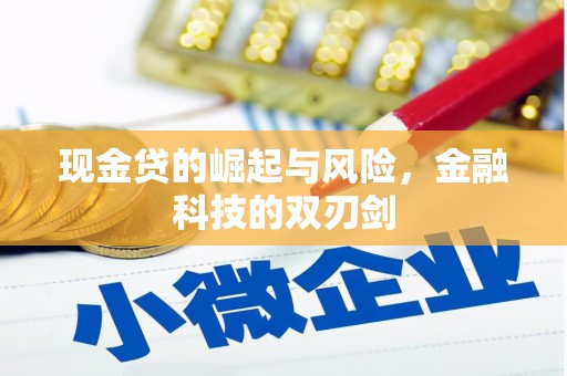 黄埔现金贷的崛起与风险，金融科技的双刃剑