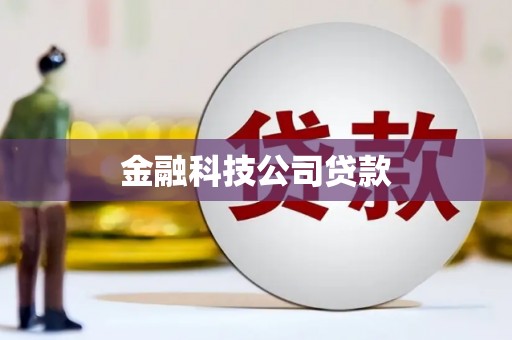 黄埔金融科技公司贷款