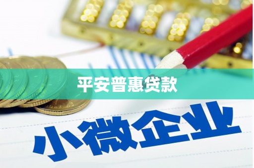黄埔平安普惠贷款