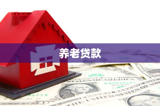 黄埔养老贷款